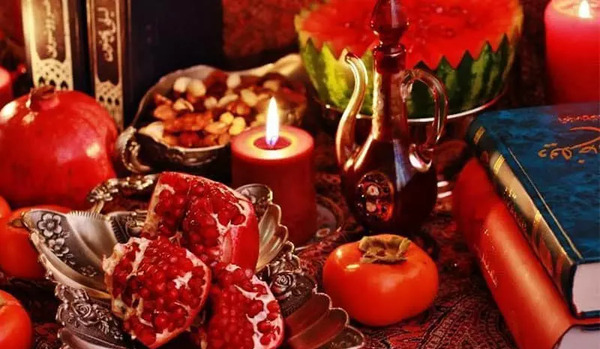 عکس از سفره های یلدا
