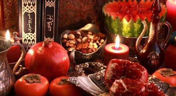عکس از سفره های یلدا
