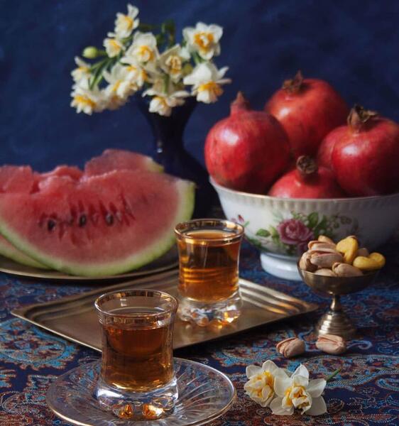 عکس از سفره های یلدا
