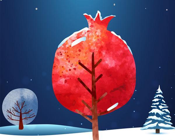 عکس از شب یلدا برای پروفایل