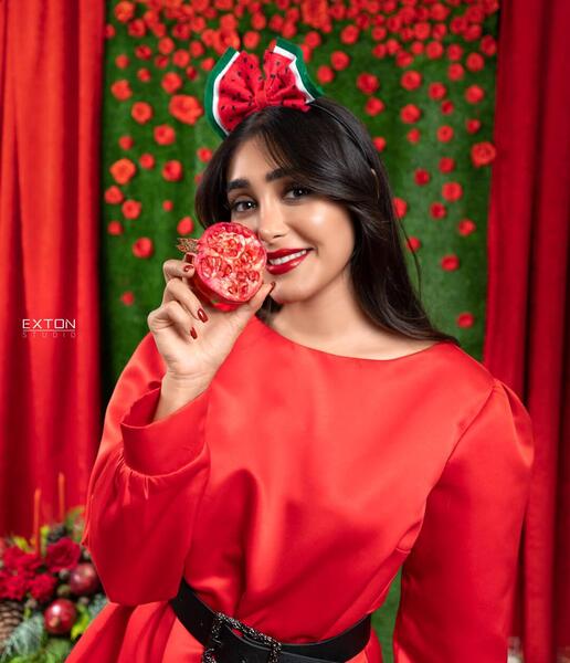 عکس شب یلدا سه نفره