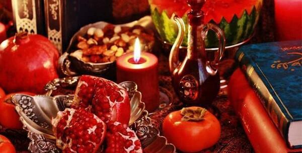 عکس سفره شب یلدا زیبا