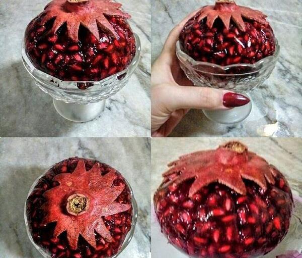 عکس ژله ی یلدایی