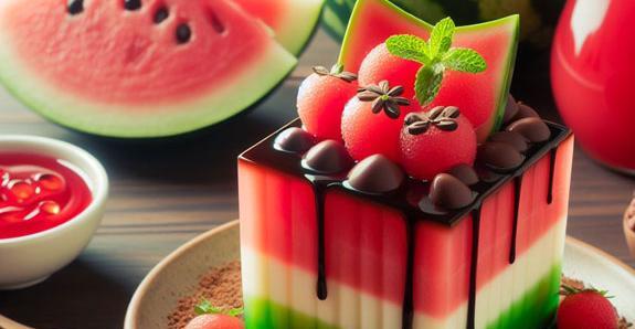 عکس ژله ی یلدایی