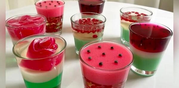 عکس ژله ی یلدایی