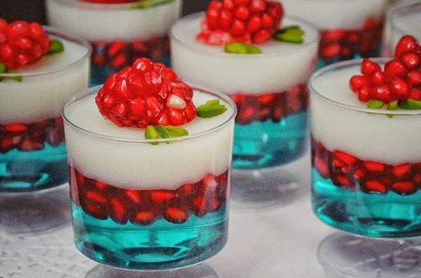 عکس ژله ی یلدایی