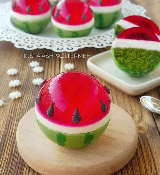 عکس ژله ی یلدایی
