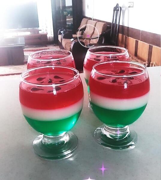 عکس ژله ی یلدایی