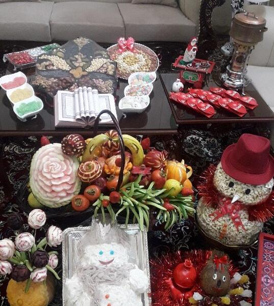 عکس شب یلدا برای خواهرزاده