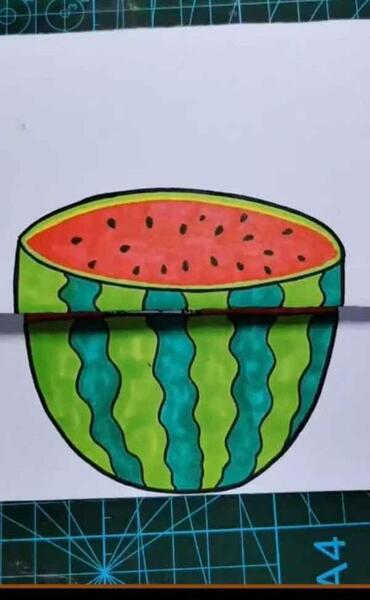 عکس نقاشی شب یلدا خوشگل