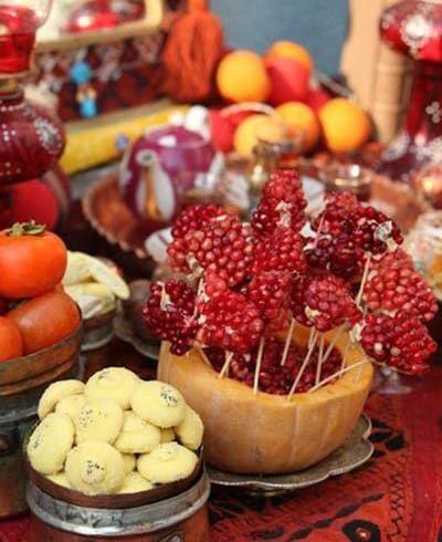 عکس تزیین یلدای