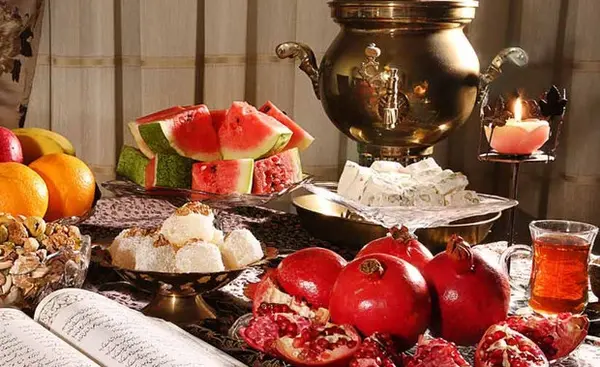 عکس تزیین یلدای
