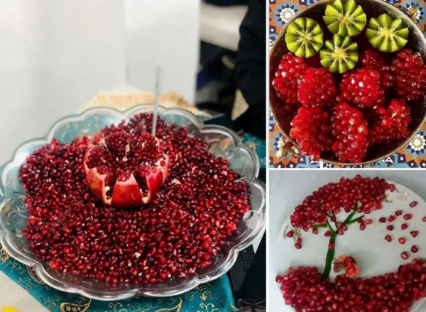 عکس تزیین شب یلدا