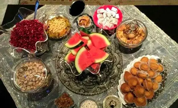 عکس سفره یلدا جدید