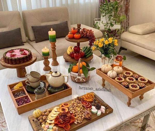 عکس سفره یلدا جدید