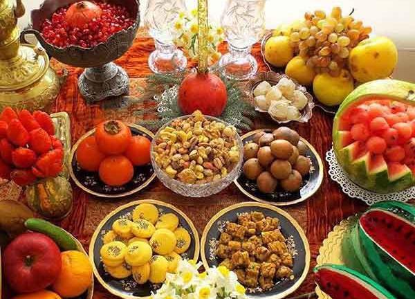 عکس سفره یلدا جدید