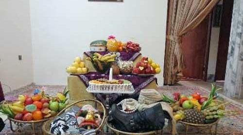 عکس تزیین شب یلدا عروس