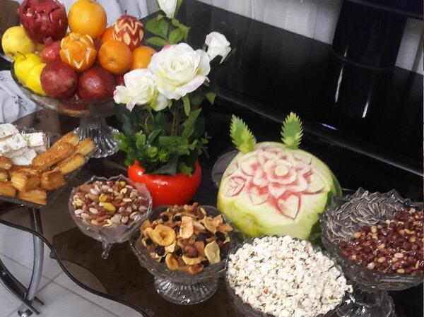 عکس شب یلدا پدر