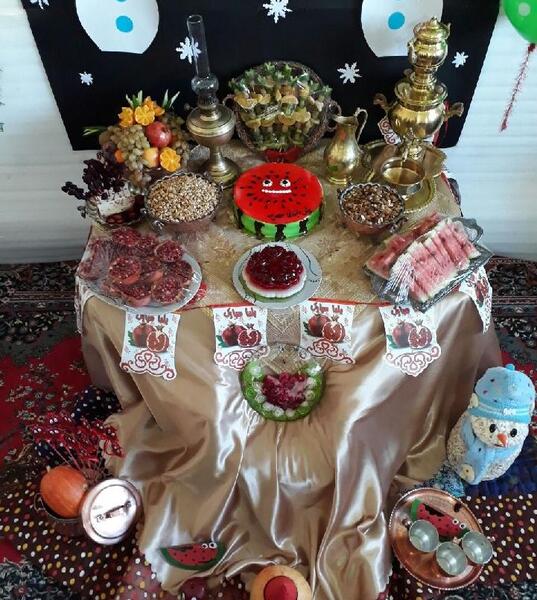 عکس یلدا برای پیش دبستانی