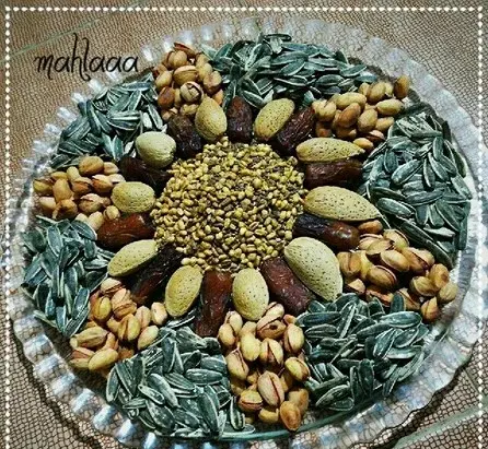 عکس آجیل شب یلدا