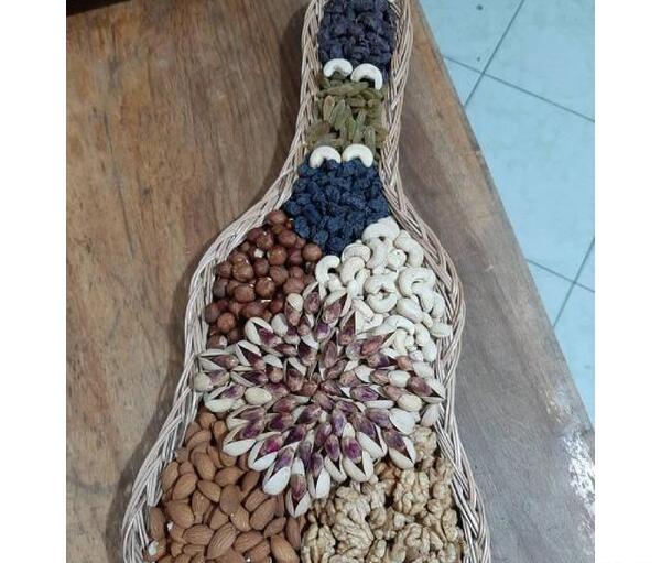 عکس تزیین آجیل شب یلدا