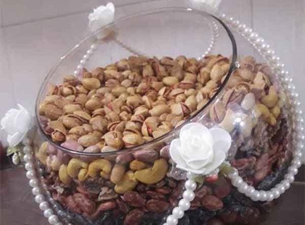 عکس تزیین آجیل شب یلدا
