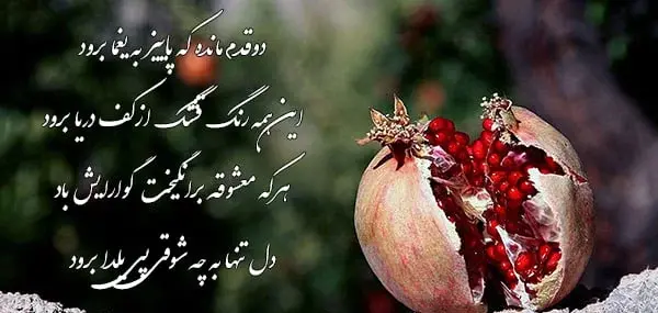 عکس تبریک یلدا عاشقانه