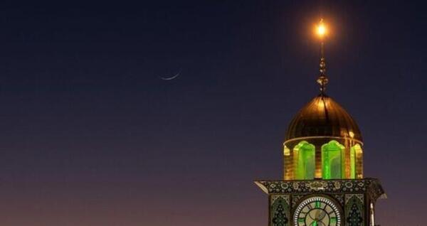 عکس هلال ماه در فال قهوه