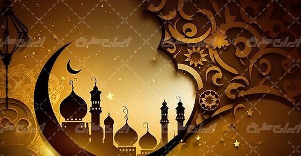 عکس هلال ماه مبارک رمضان