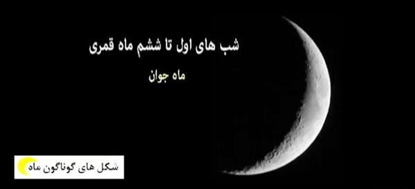 عکس هلال ماه نقاشی