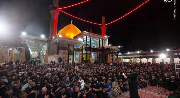 عکس ماه در شب عاشورا