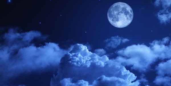 عکس ماه در شب با کیفیت