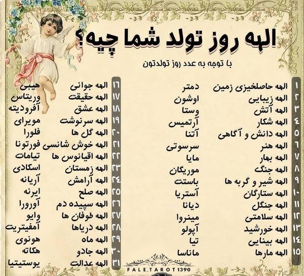 عکس ماه در روز تولد شما