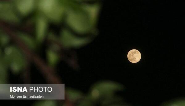 عکس ماه دیشب ایران