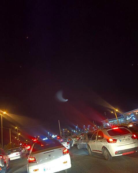 عکس ماه دیشب ایران