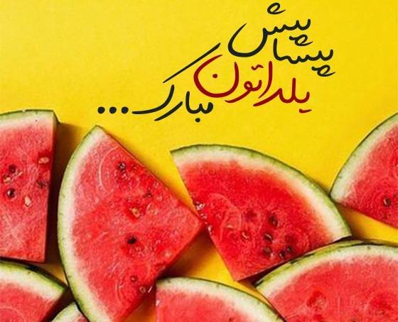 عکس پروفایل پیشاپیش یلدا مبارک