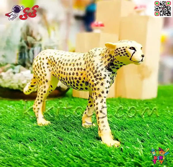 عکس یوزپلنگ نقاشی کودکانه