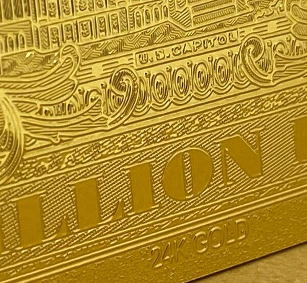 عکس اسکناس یک میلیون دلاری امریکا