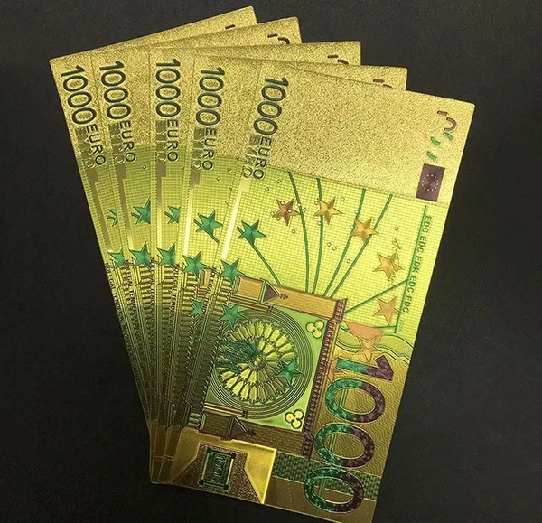 عکس اسکناس هزار یورویی