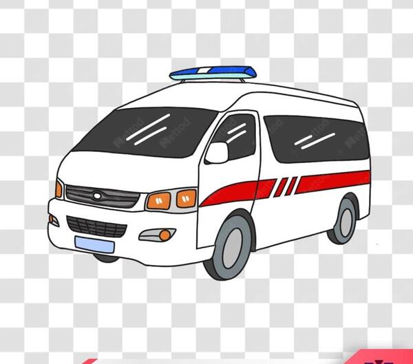 عکس ماشین آمبولانس نقاشی