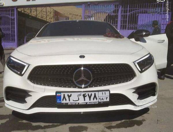 عکس ماشین بنز جدید ایرانی