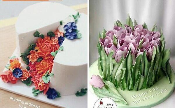 عکس کیک های بهاری