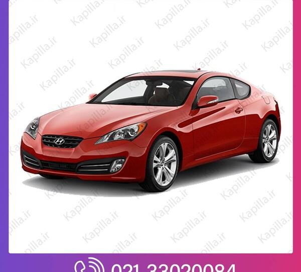 عکس ماشین جنسیس کوپه قرمز