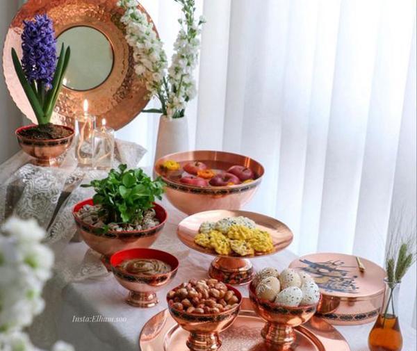 عکس چیدن هفت سین