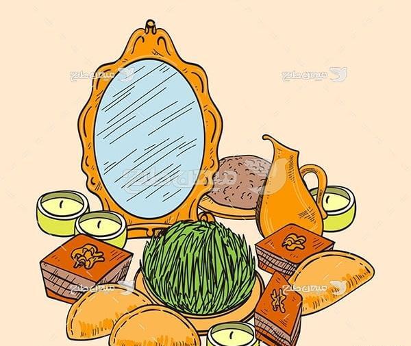 عکس هفت سین انیمیشنی