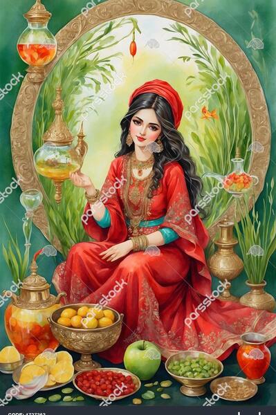 عکس نقاشی هفت سین عید