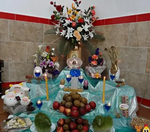عکس سفره هفت سین اداری