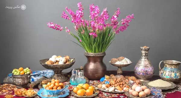 عکس سفره هفت سین اداری