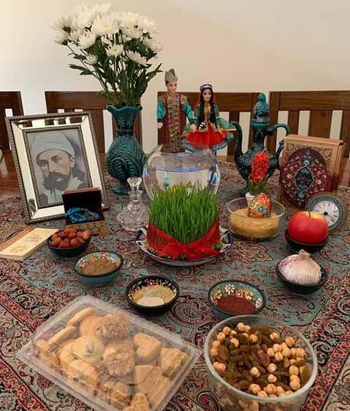 عکس هفت سین سنتی ایرانی