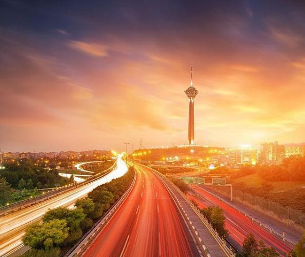 عکس های زیبا از تهران برج میلاد